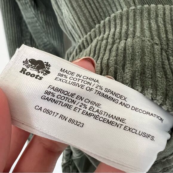 Roots Canada Green Corduroy Jacket - Picture 7 of 7